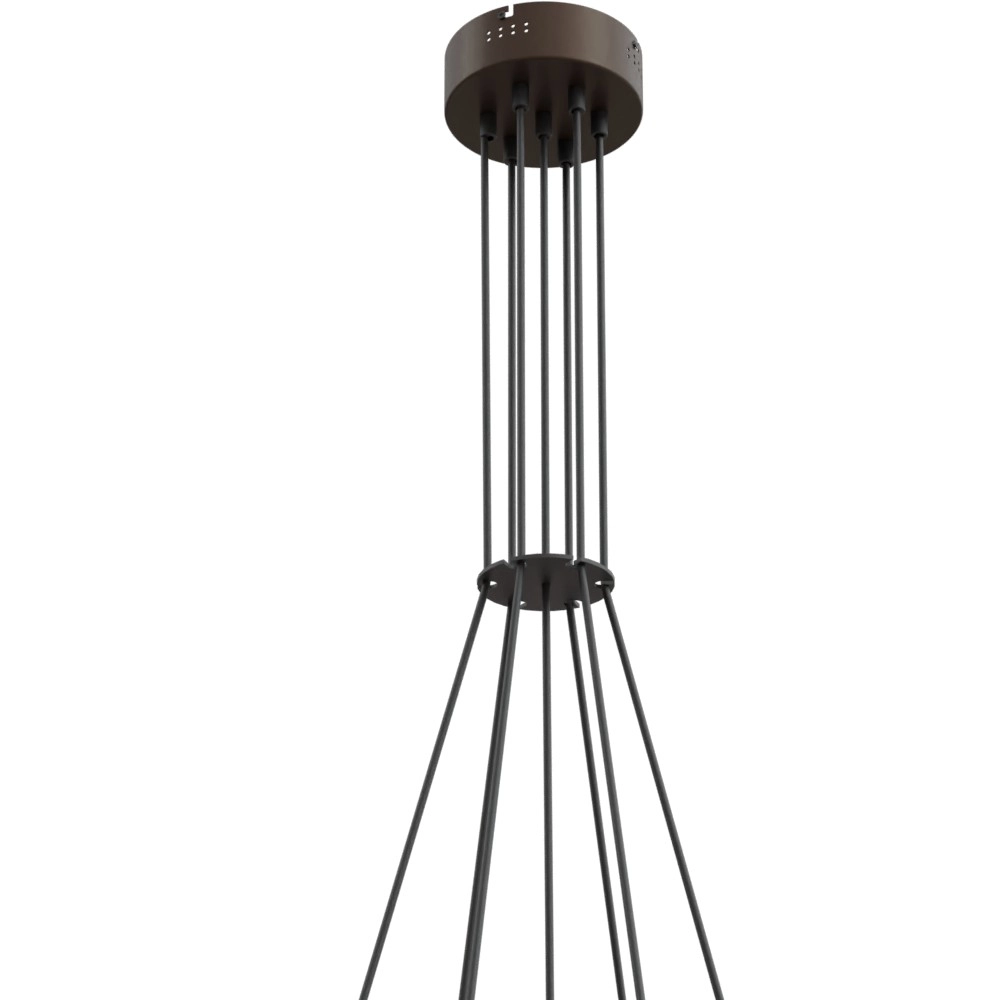 Lampe suspendue à 7 lampes Opera cacao Masterlight 8718121424361