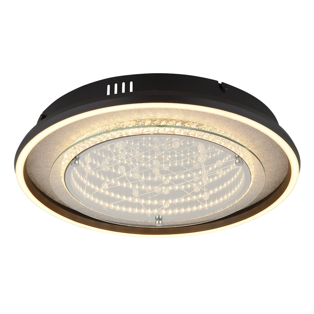 Lampe de plafond noire Mirrora Ø 40cm Globo 9007371566853