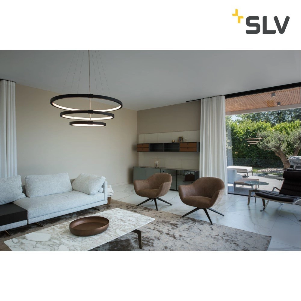 Lampe à suspension LED One Triple Ø 80cm SLV 4024163231077