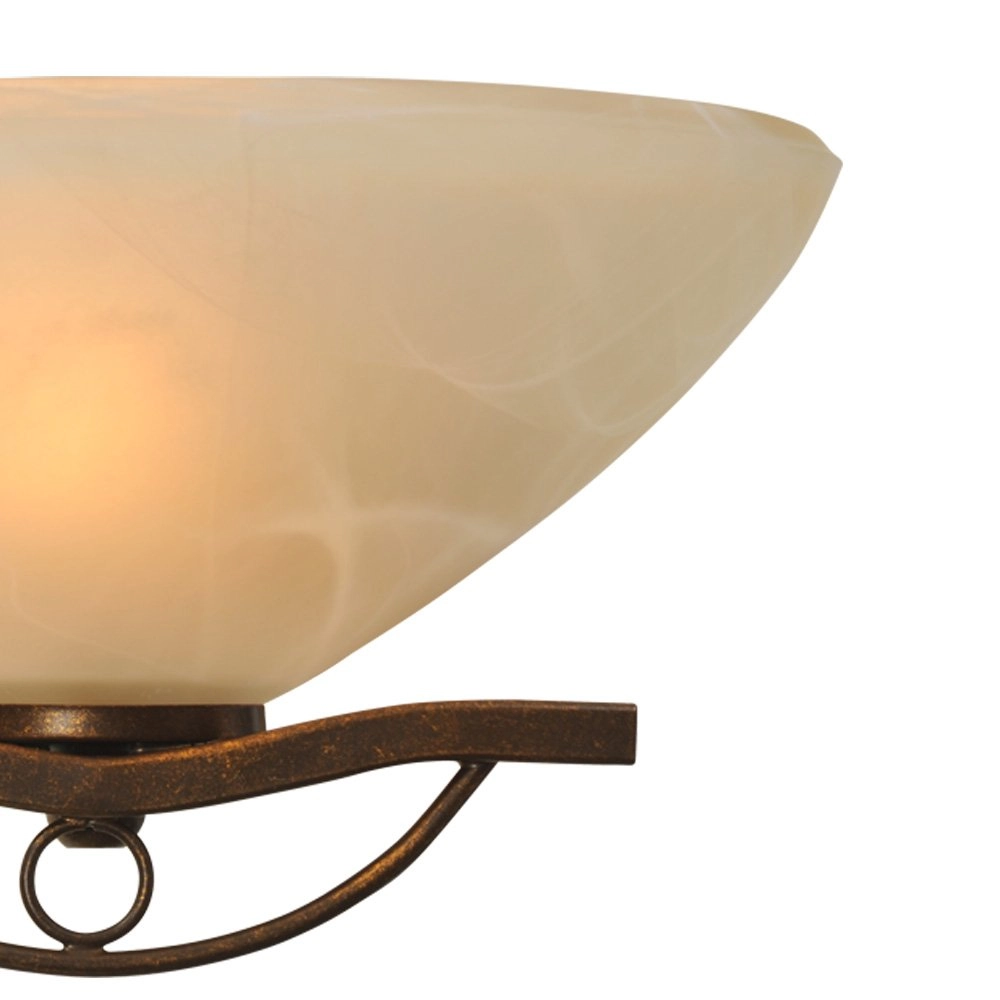 Applique murale Bolzano 10cm bronze marron Masterlight 8718121011530