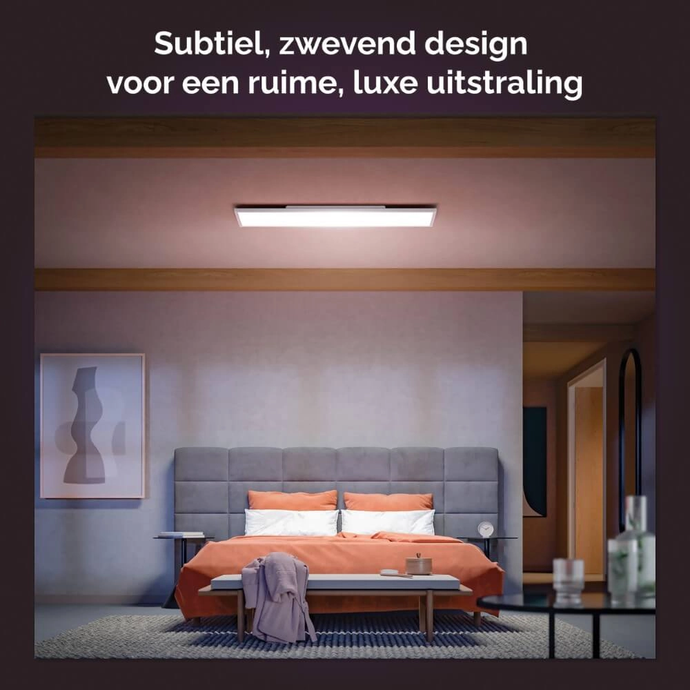 Plafonnier Hue Surimu - White and Color 120x30cm blanc Philips 8719514355057