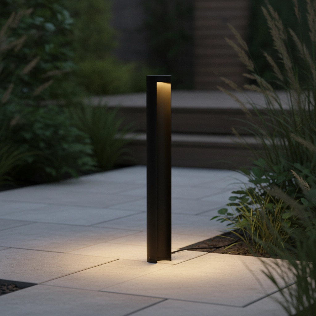 Lampe de jardin Tien anthracite 65cm