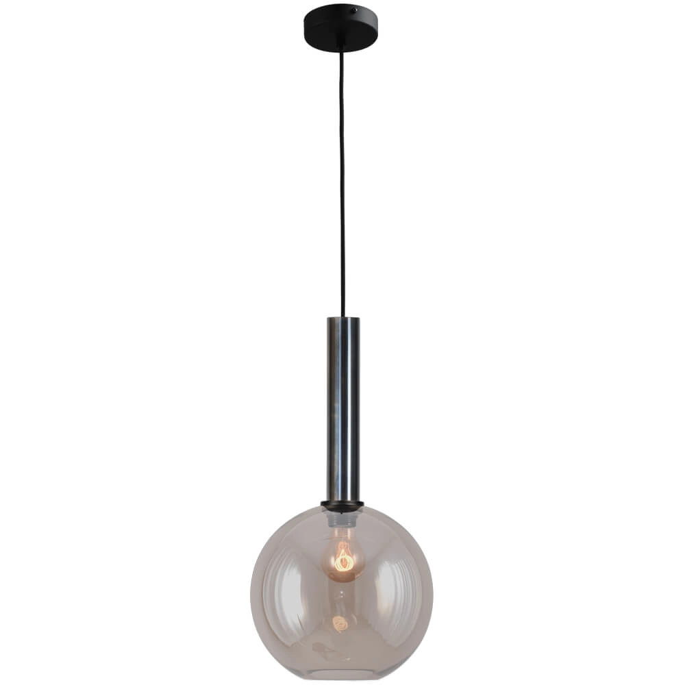 Lampe suspendue Ø 25cm Bella 2 Huile tachetée avec verre doré Lampe suspendue Ø 25cm Bella 2 Huile tachetée avec verre doré