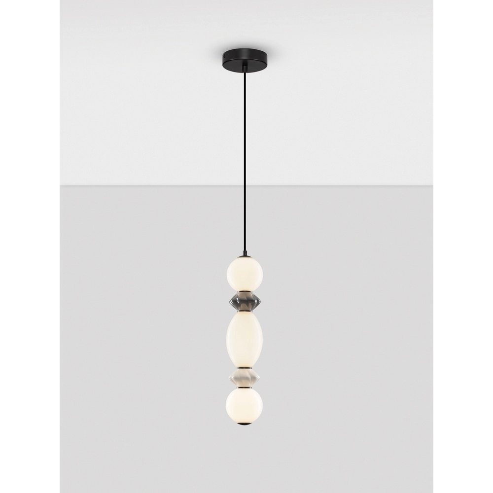 Suspension Pallina gris - blanc Lyora 5212017484000