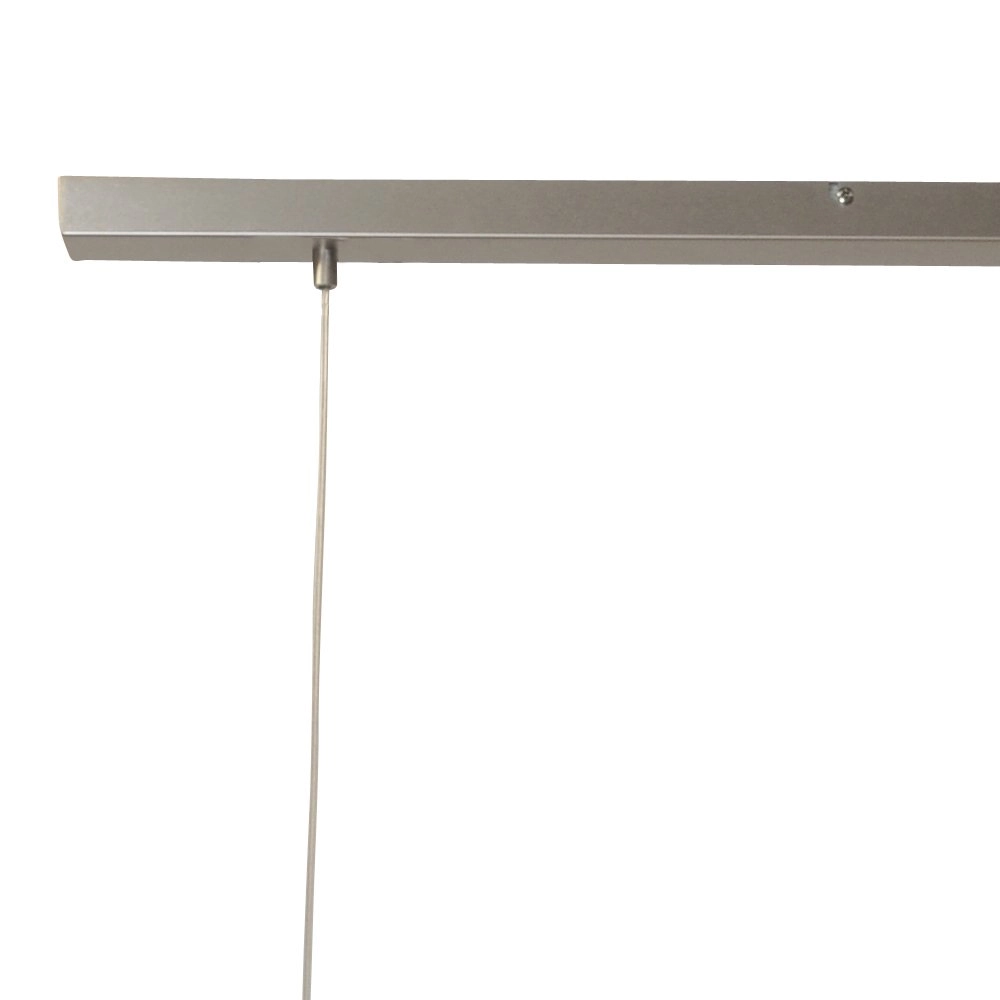 Lampe suspendue salle à manger Concepto 2x40 Gris argent Masterlight 8718121107592