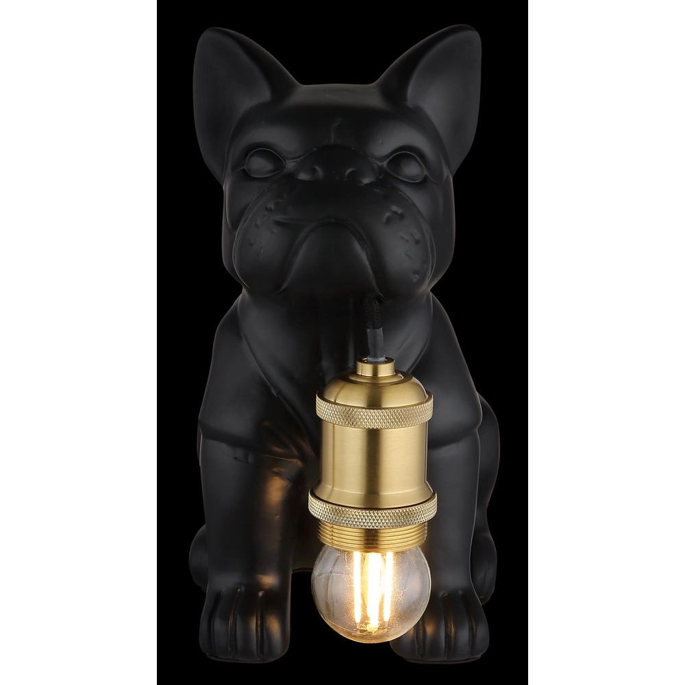 Lampe de table Dogo Noir de chien Globo 9007371569328