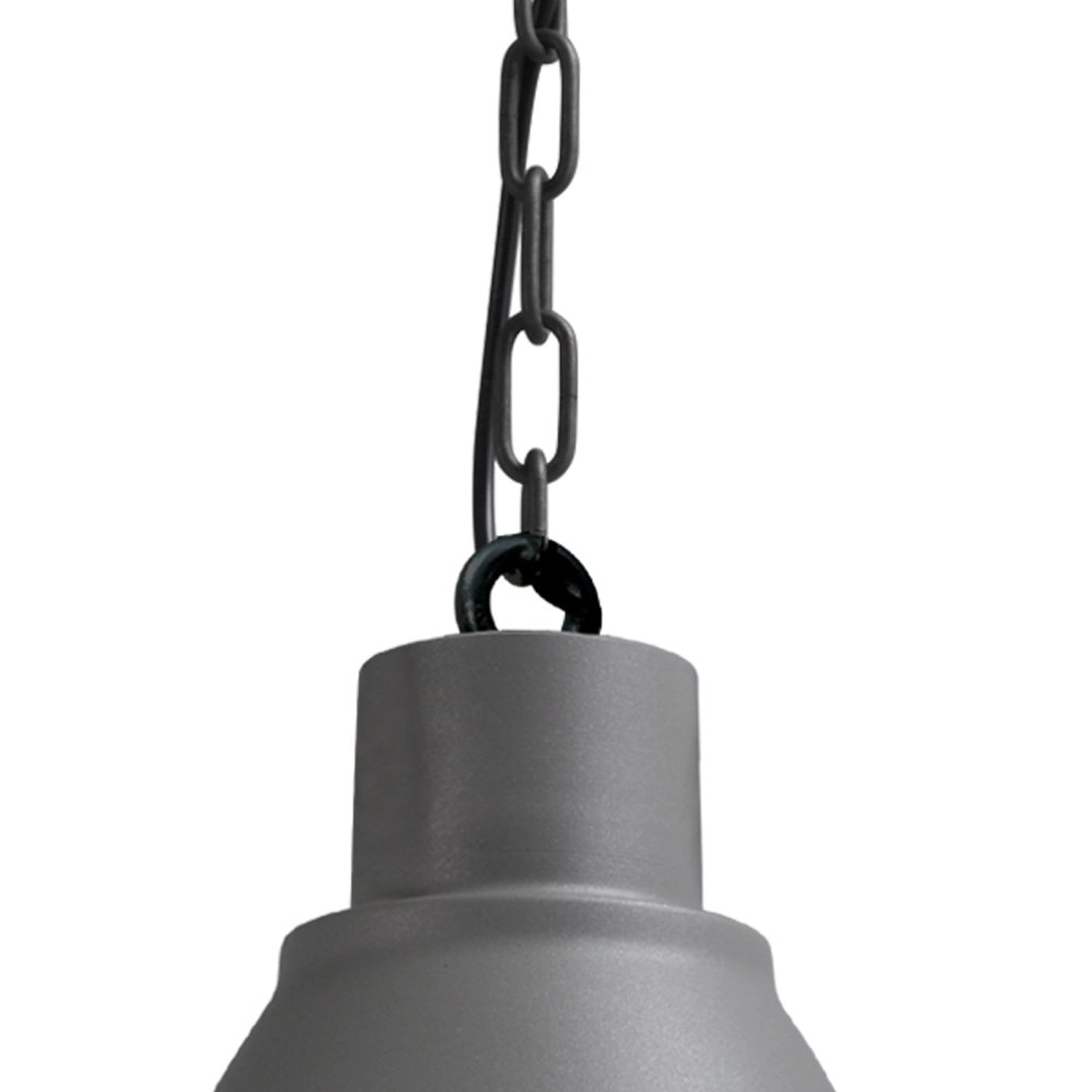 Lampe de salle à manger Industria 3x27 3 lumières noir avec gris béton Masterlight 8718121230238