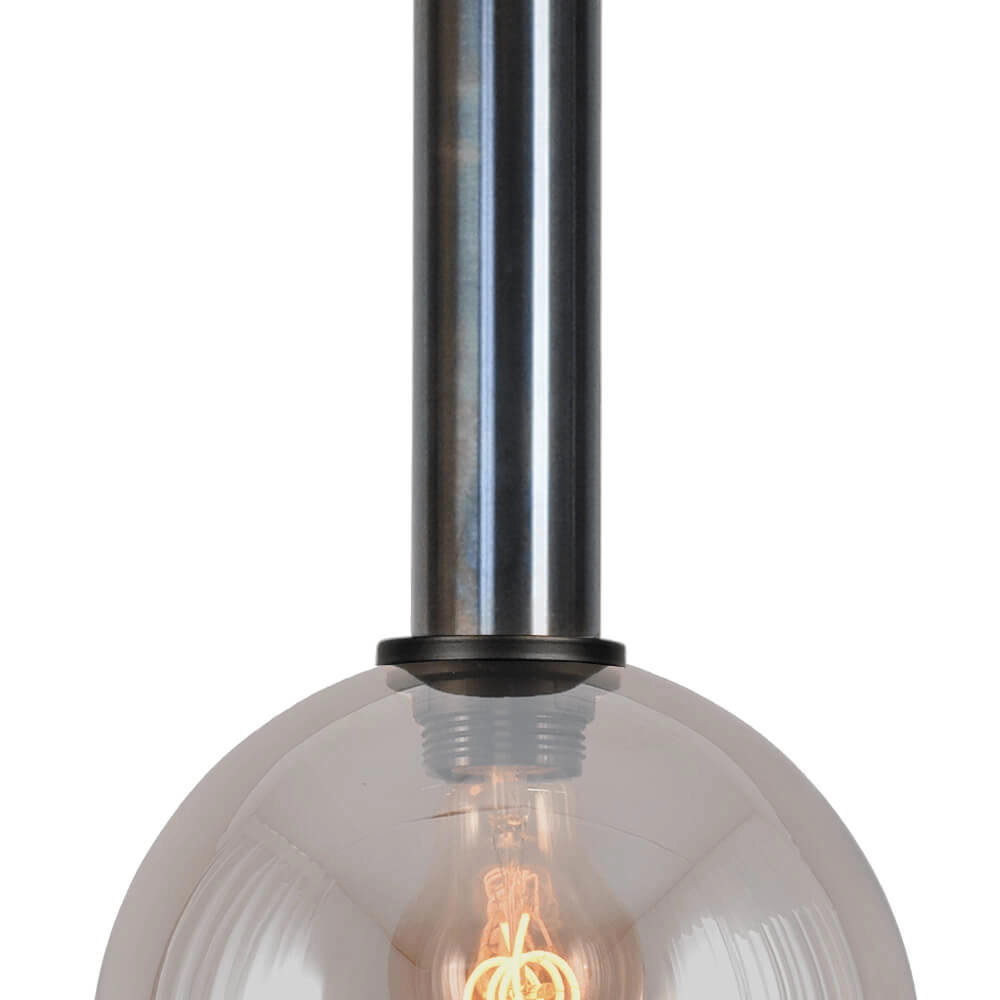 Lampe suspendue Ø 20cm Bella 2 Huile tachetée avec verre doré Masterlight 8718121334165