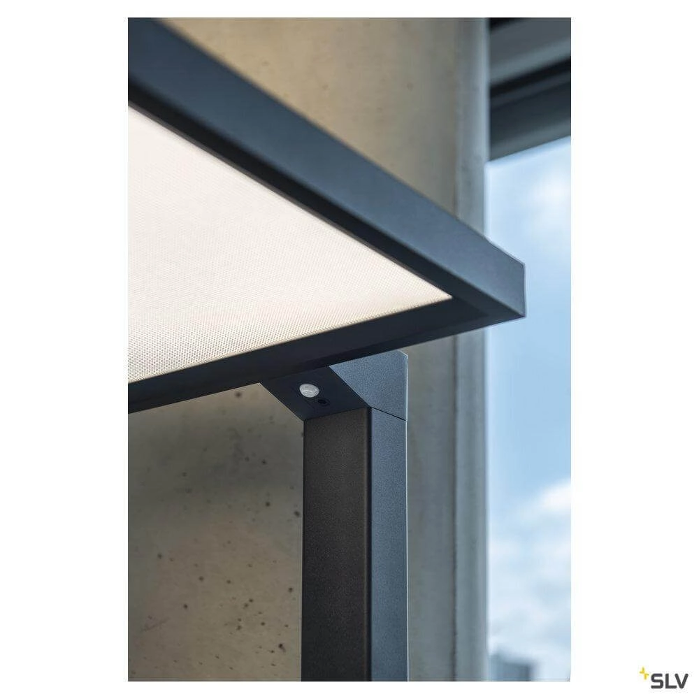 Lampe de bureau LED Worklight 120 cm noir SLV 4024163254618