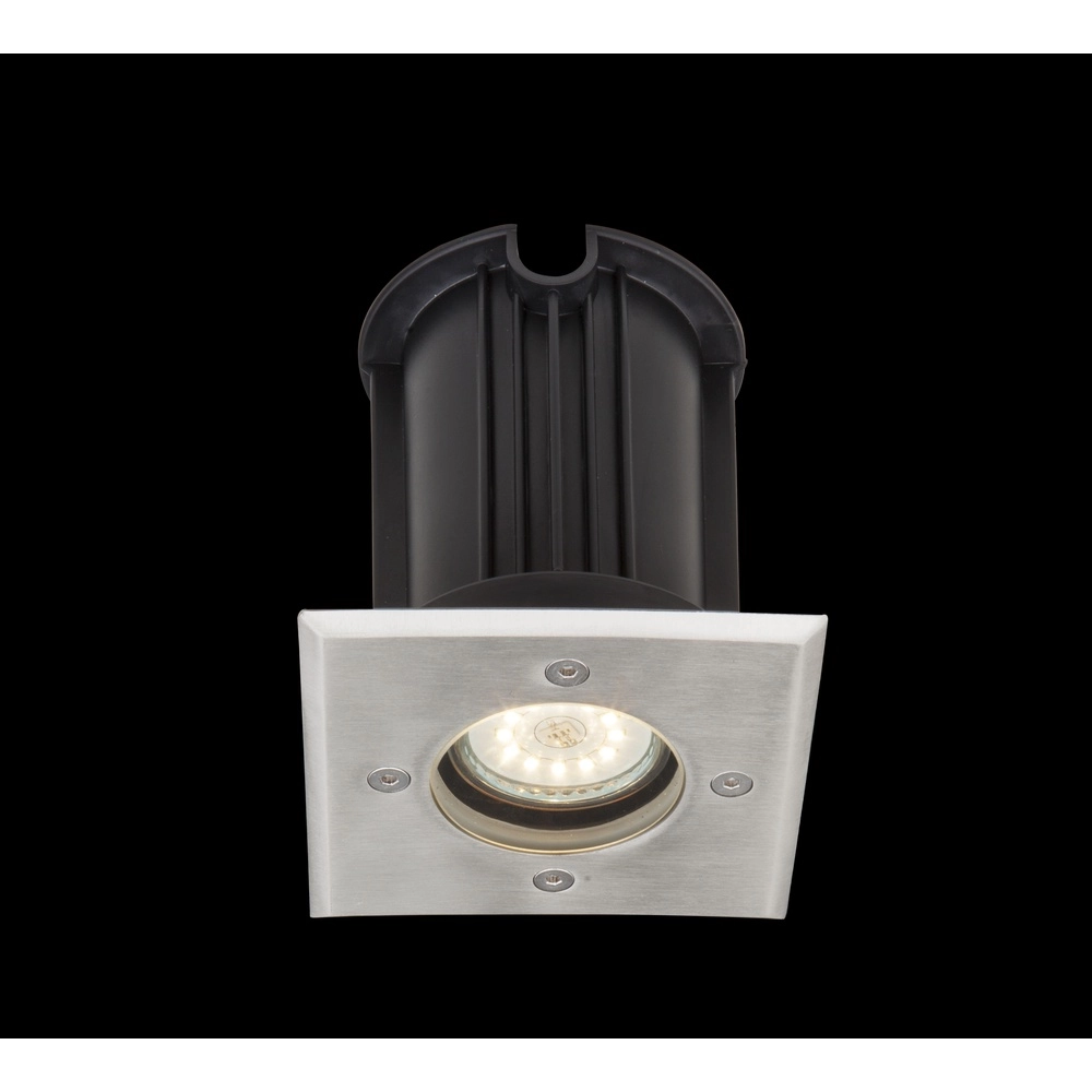 Emplacement au sol Style II Acier inoxydable carré Globo 9007371327546