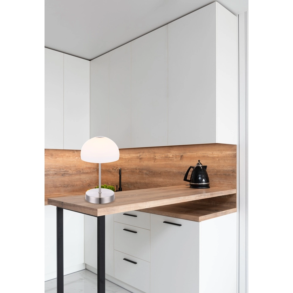 Lampe de table Snowflake nickel Globo 9007371308590