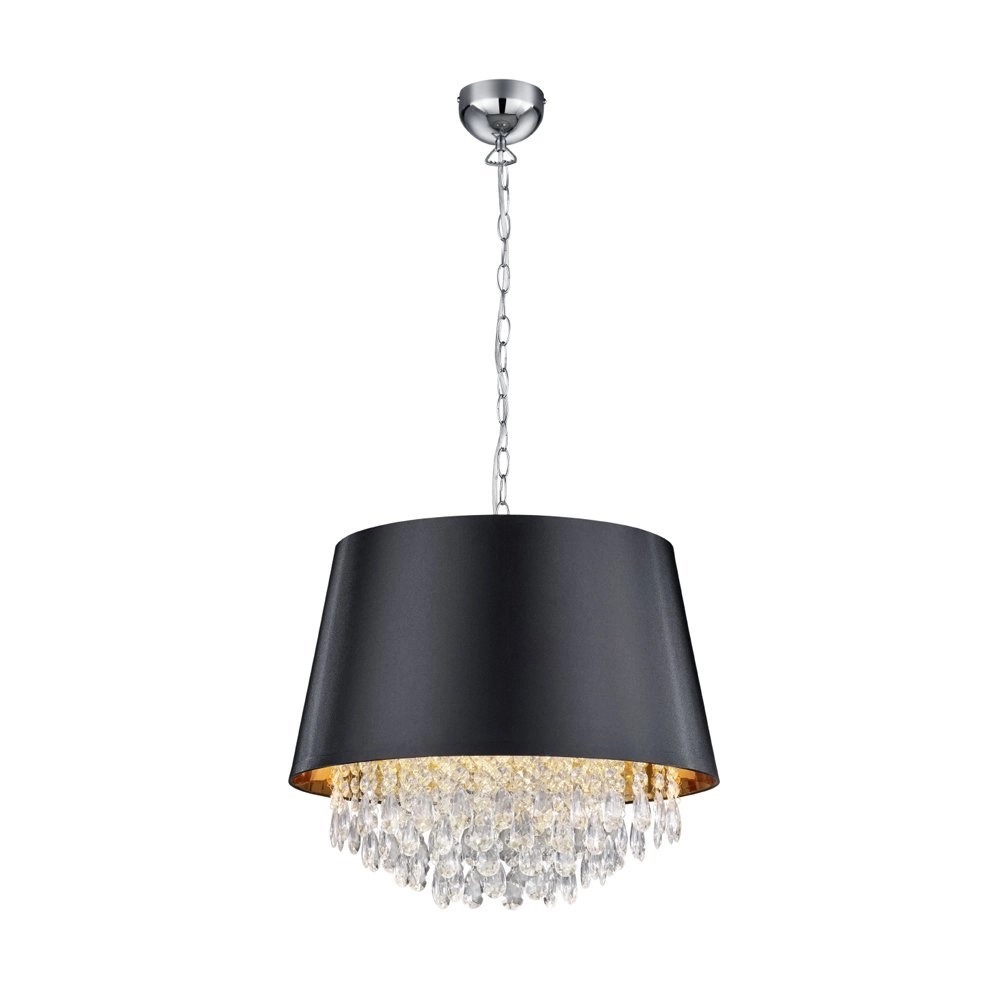 Lampe à suspension Loreley avec du cristal