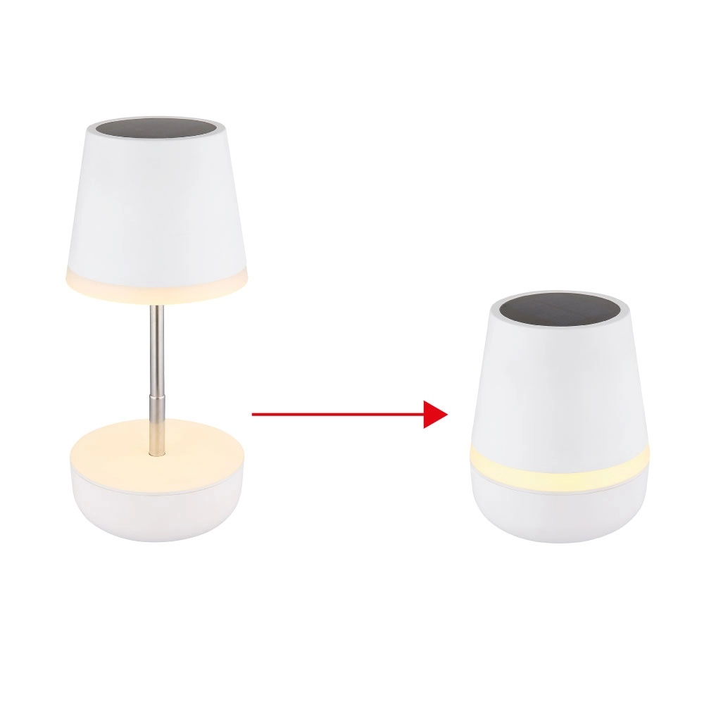 Lampe de table solaire Felina Blanc Globo 9007371510504