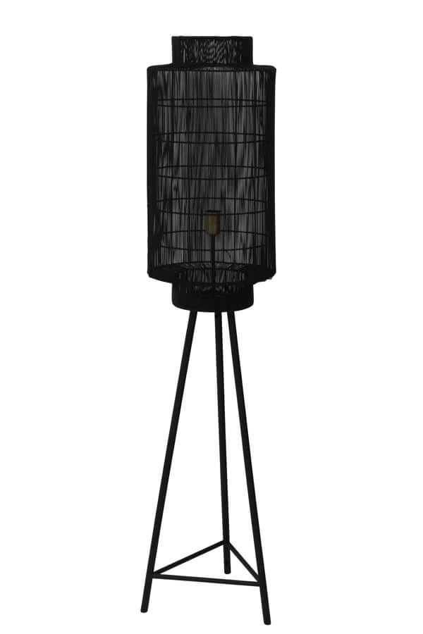 Lampadaire bohème Gruaro noir Ø 32cm Light & Living 8717807206482