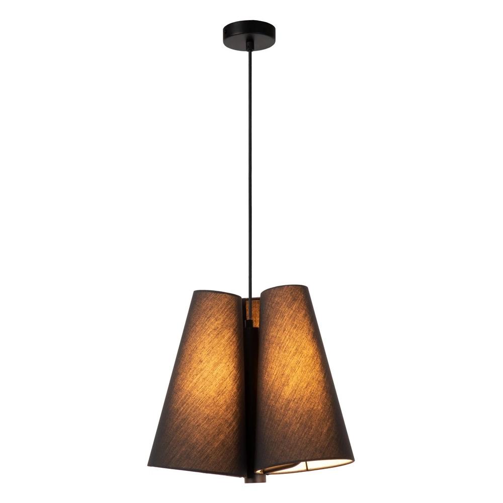 Lampe pendante de conception Gregory Noir Lucide 5411212303127