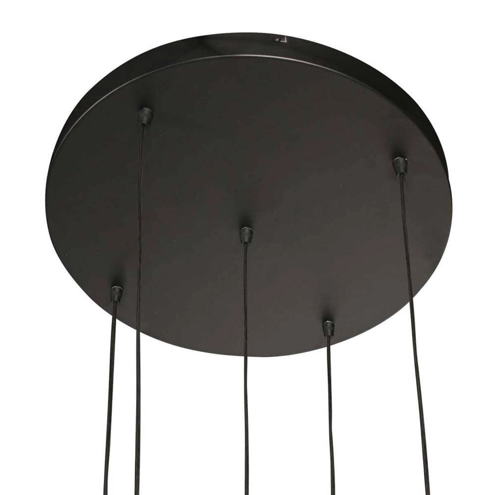 Suspension Vide Bollique noir 5 lumières Steinhauer 8712746177947