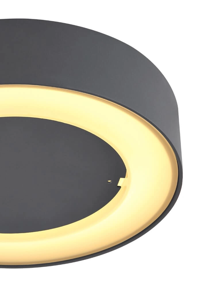 Plafonnier anthracite Sura pour l'extérieur Globo 9007371416141