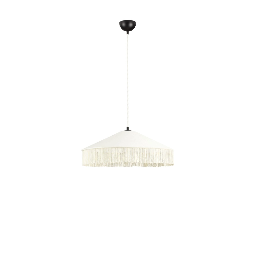 Lampe pendante Tiffany Velvy beige Lyora 5212017493781