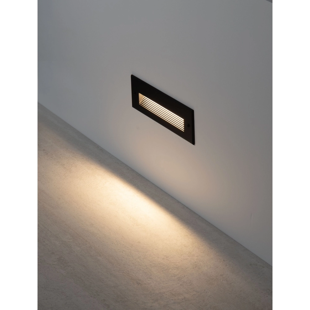 Lumière encastrée Polka 25cm noir Lumière encastrée Polka 25cm noir