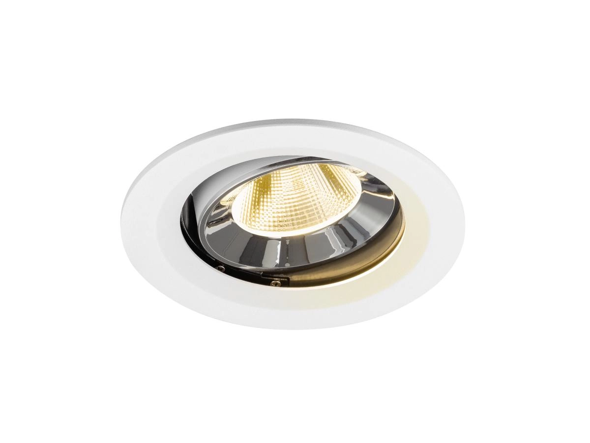 Spot encastré Numinos Move M blanc/chrome 3000K - 20 deg