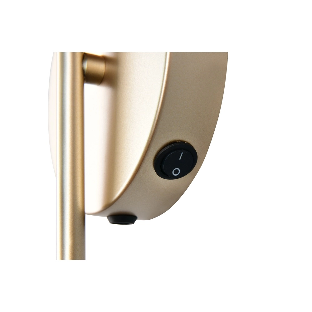 Lampe murale Emelie Or avec verre blanc Trio 4017807724349