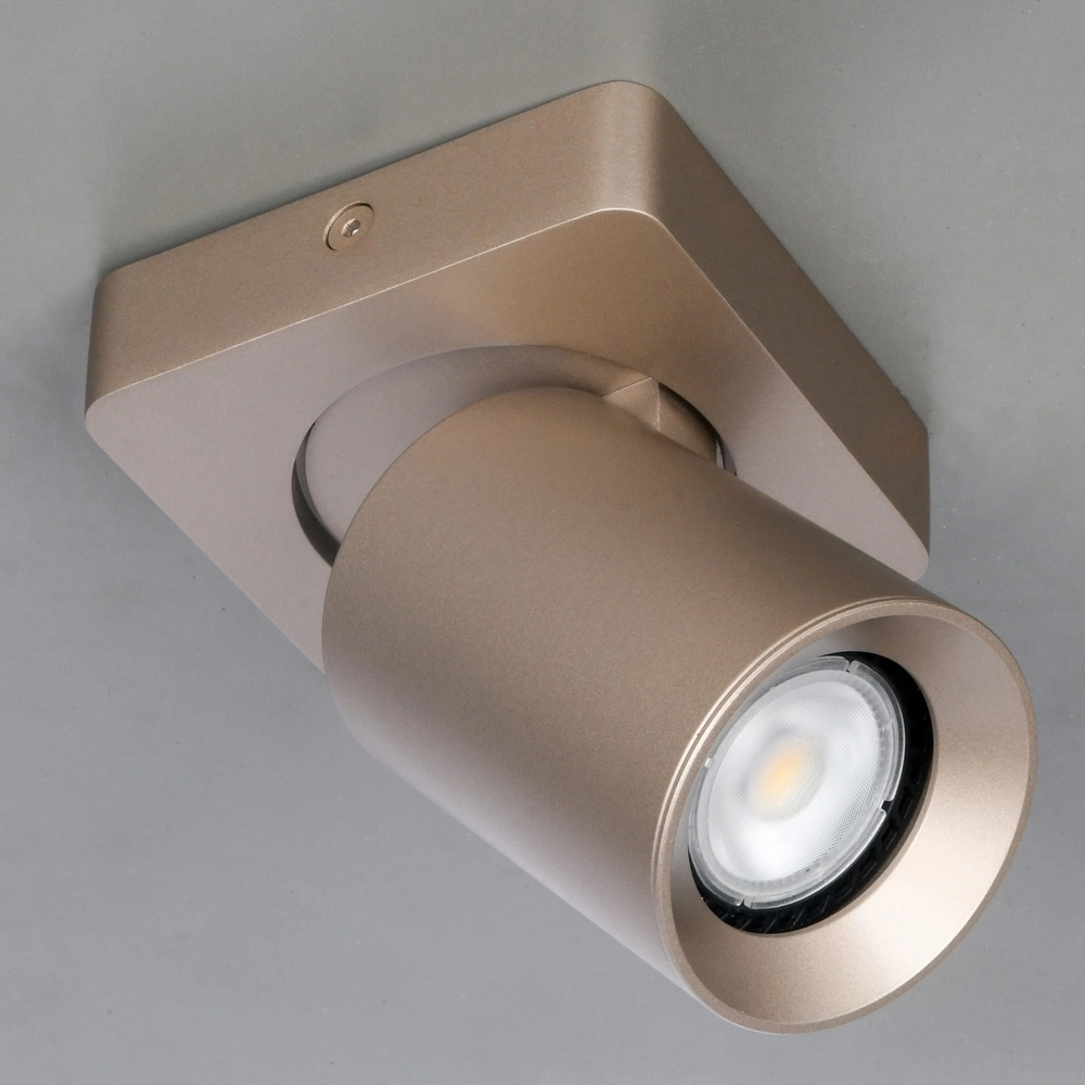 Spot monté en surface Megano champagne Artdelight 8720701103467