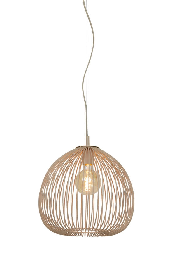 Suspension crème Rilana Ø 34cm Suspension crème Rilana Ø 34cm