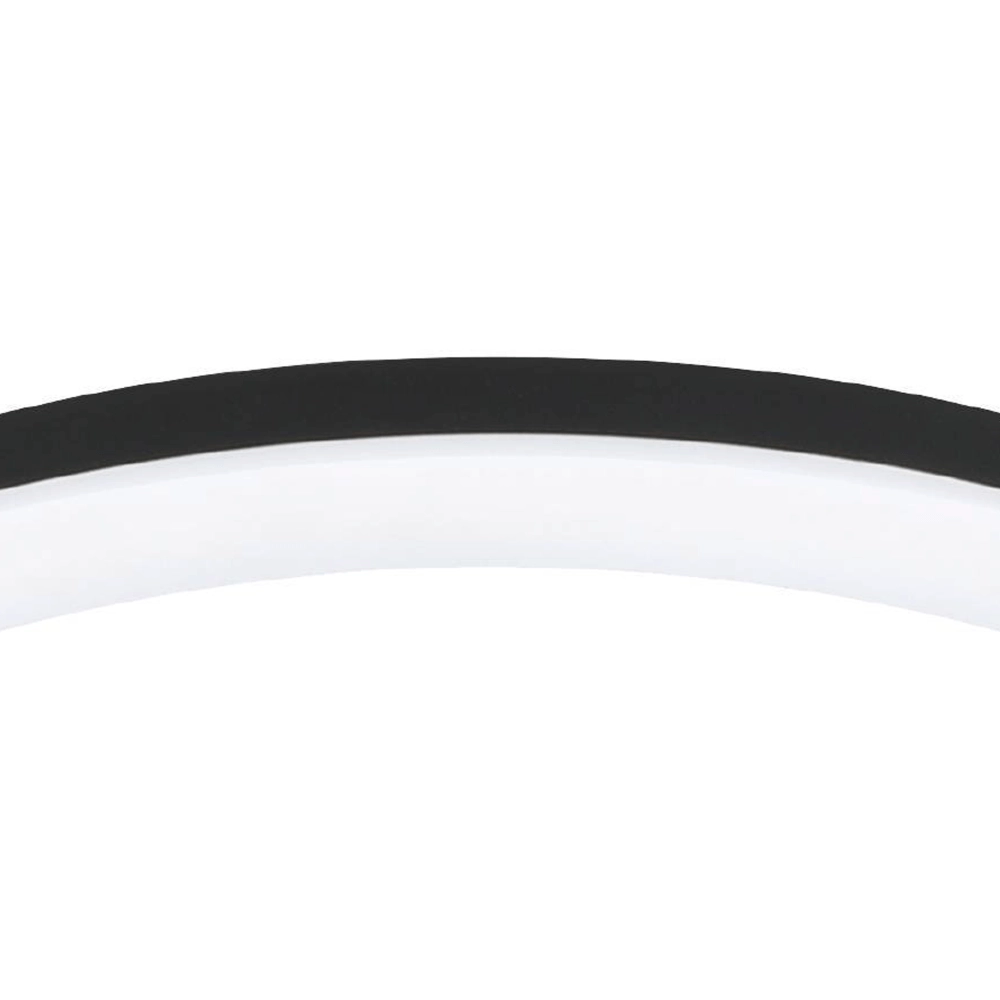 Plafonnier Zigbee Parrapos-Z 34x30cm noir Eglo 9008606231263