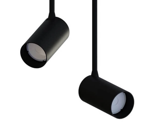 Spot inclinable noir Mono Long Lyora 5903139773096