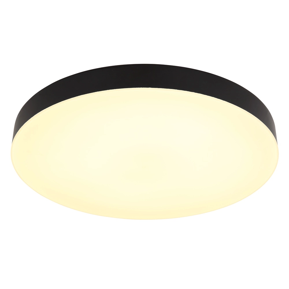 Éclairage de plafond Matthew design noir Ø 40cm Globo 9007371459209