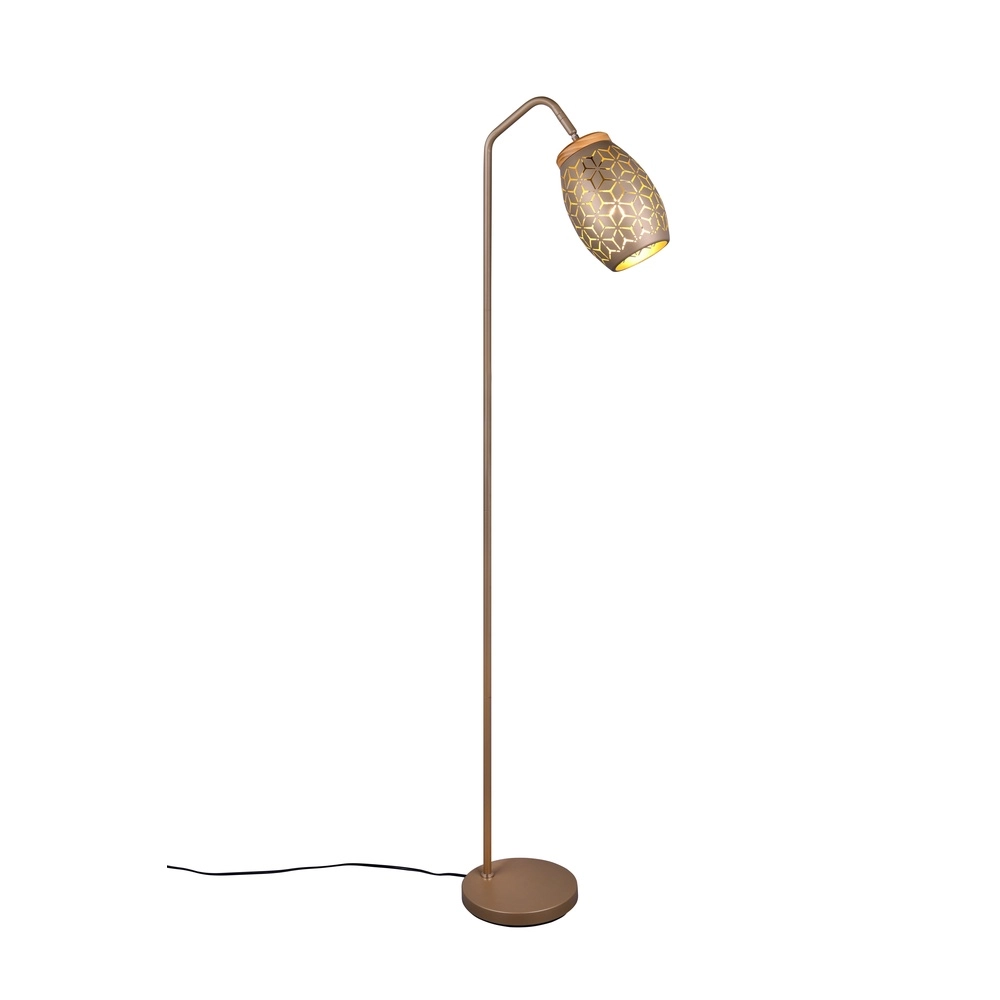 Lampadaire Bidar brun café Lampadaire Bidar brun café