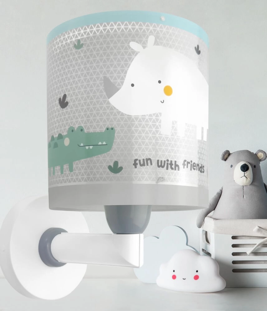 Veilleuse murale Rhino & Croco Dalber 8420406606293