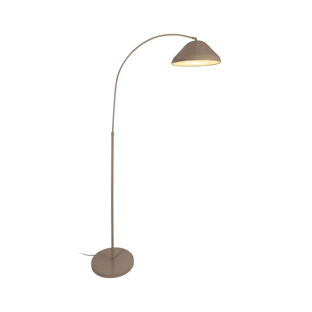 Lampe de pied Andres taupe