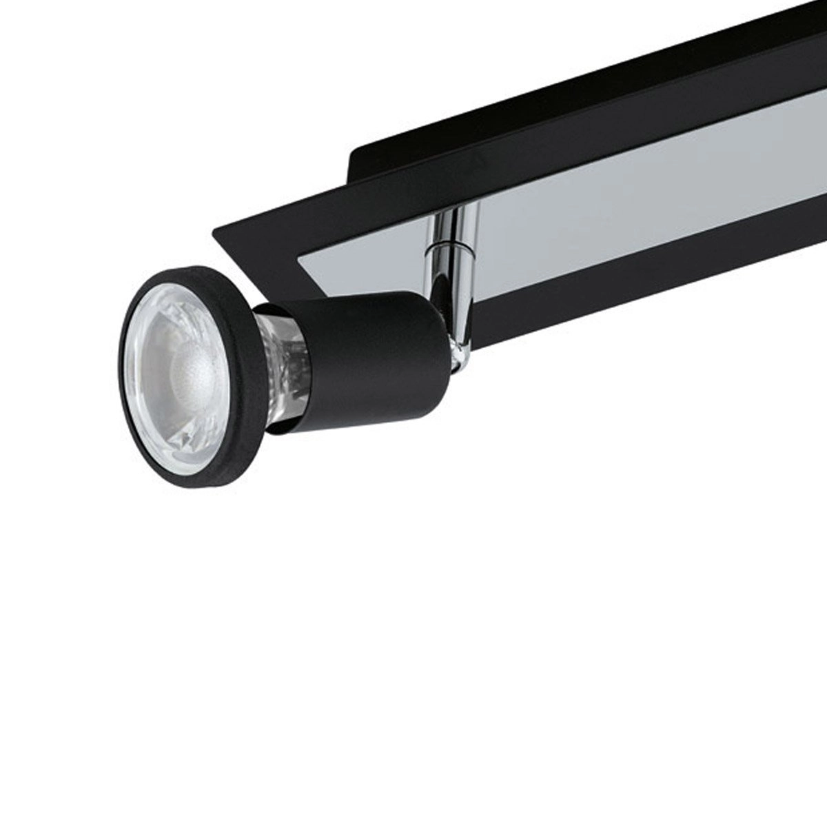 Spot LED Sarria 2 lumières noir Eglo 9002759949648