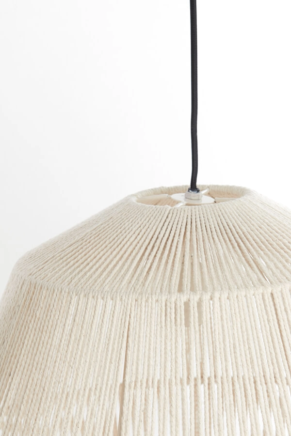 Suspension scandinave Deya crème Ø 45cm Light & Living 8717807744960