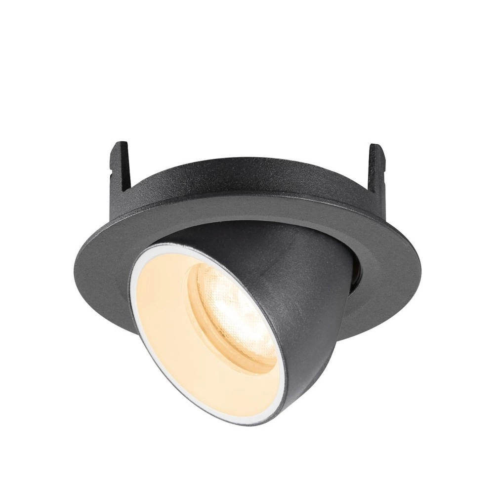 Spot encastré Numinos Gimble XS noir/blanc 2700K - 55 deg SLV 4024163307215
