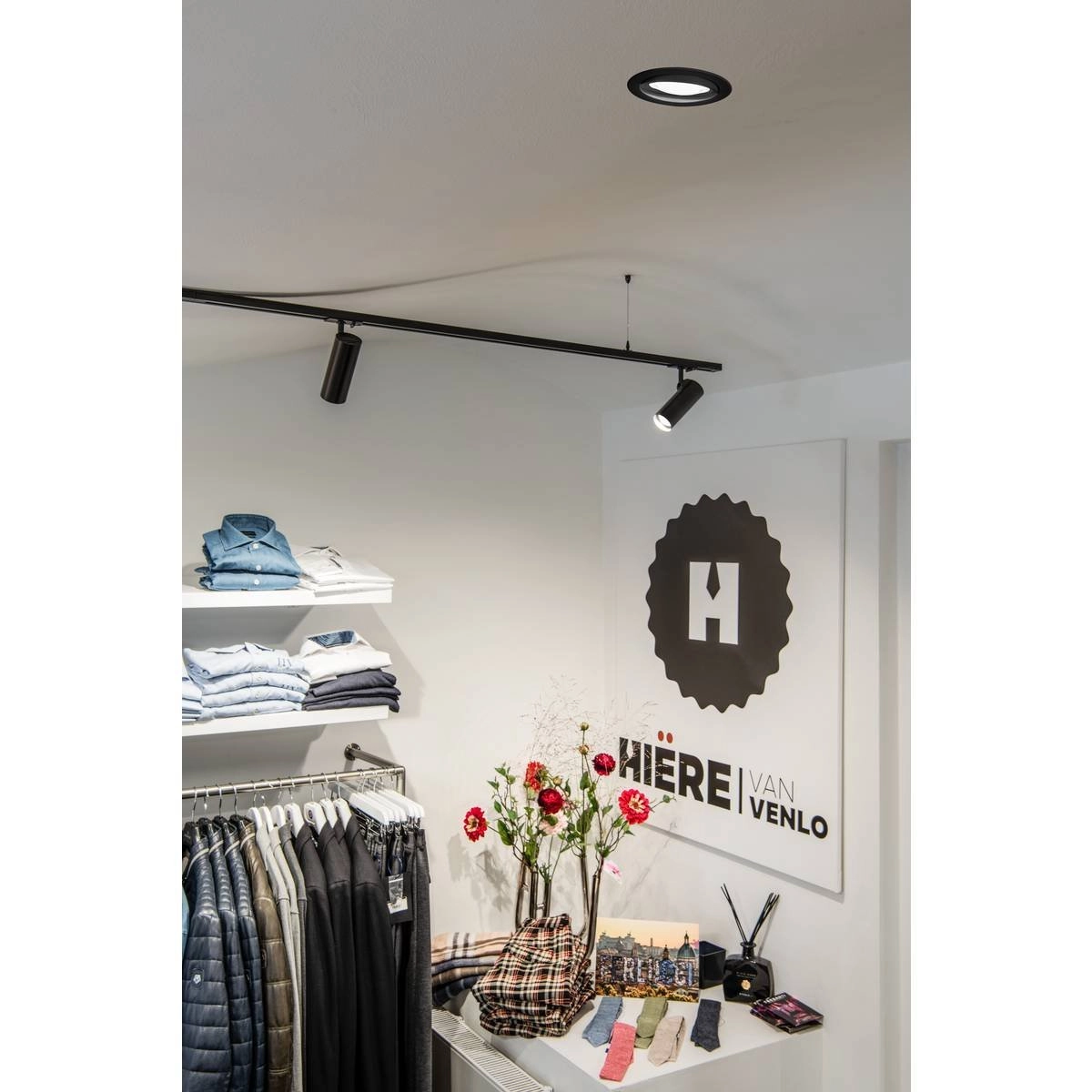 Spot encastrable LED Oculus 10,5w - 12cm noir SLV 4024163248181