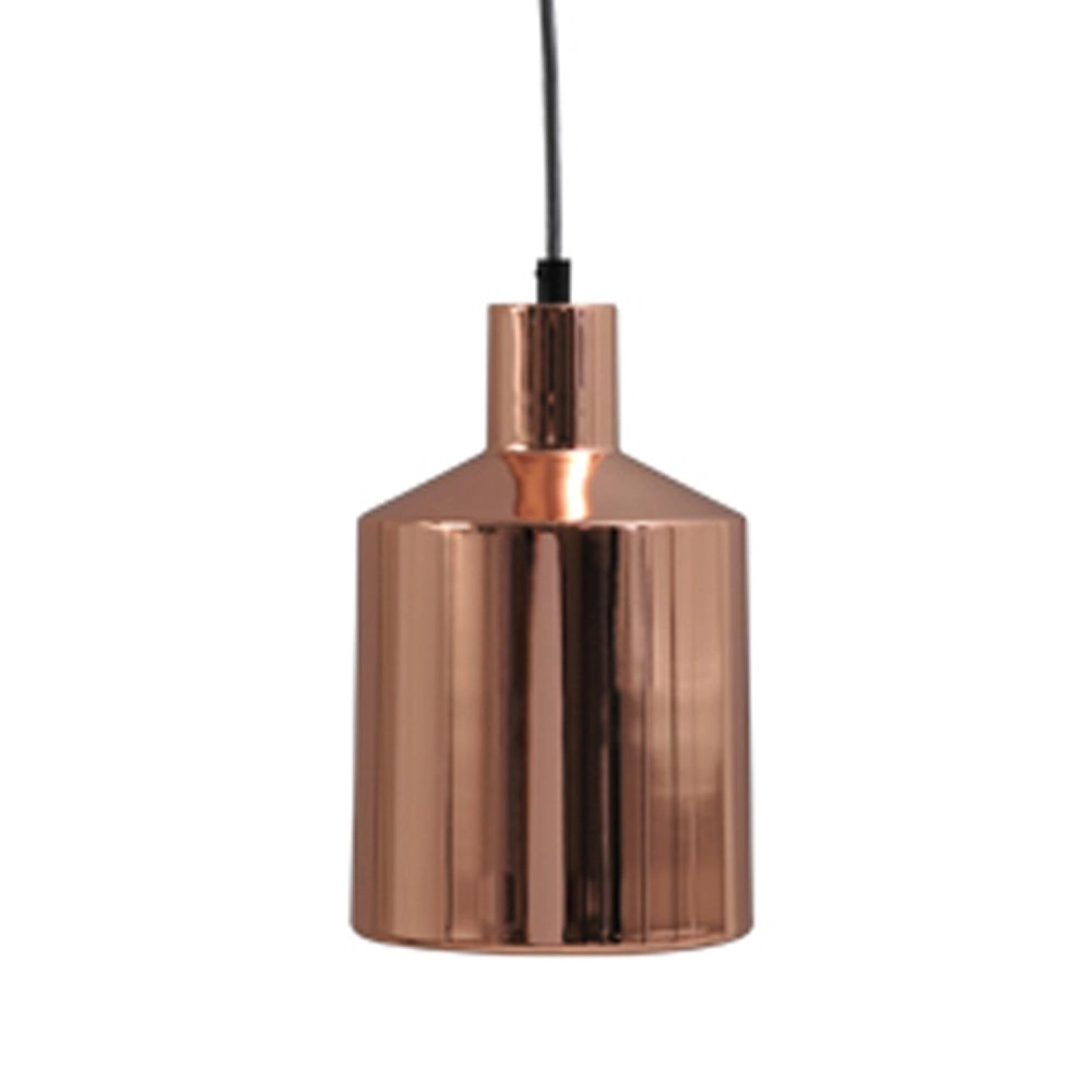 Lampe de salle à manger Boris Concepto 3x14 noir avec du brun cuivré Masterlight 8718121148908