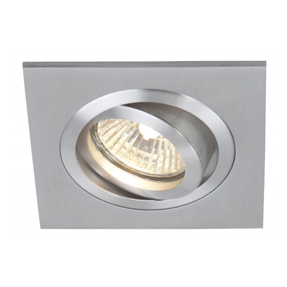Spot encastrable Vespo Square 10 cm gris métallisé Spot encastrable Vespo Square 10 cm gris métallisé