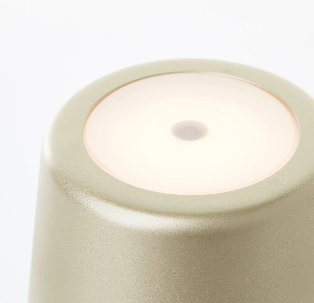 Lampe de table dorée Kaami conception Brilliant 4004353435218