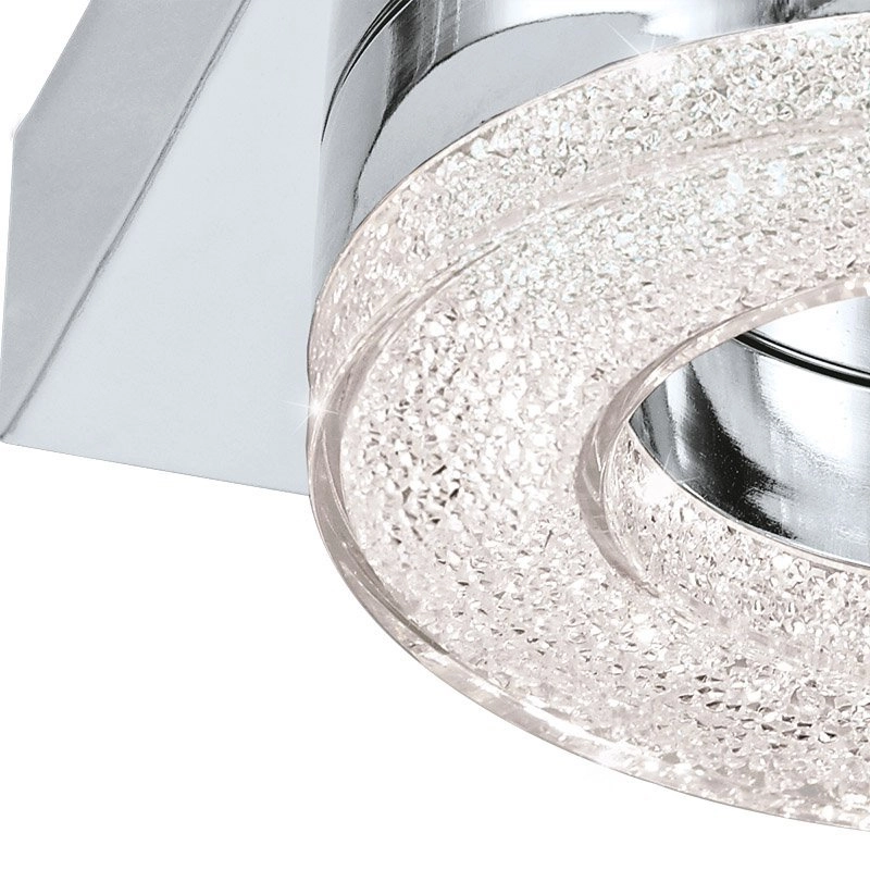 LED plafonnier Fradelo 12 cm chromé Eglo 9002759956622