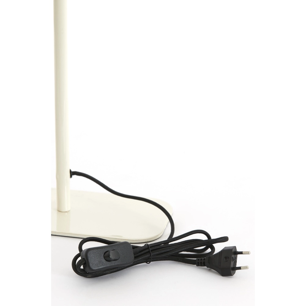 Lampe de chevet Elenie 25x13cm - crème brillante Light & Living 8717807818845