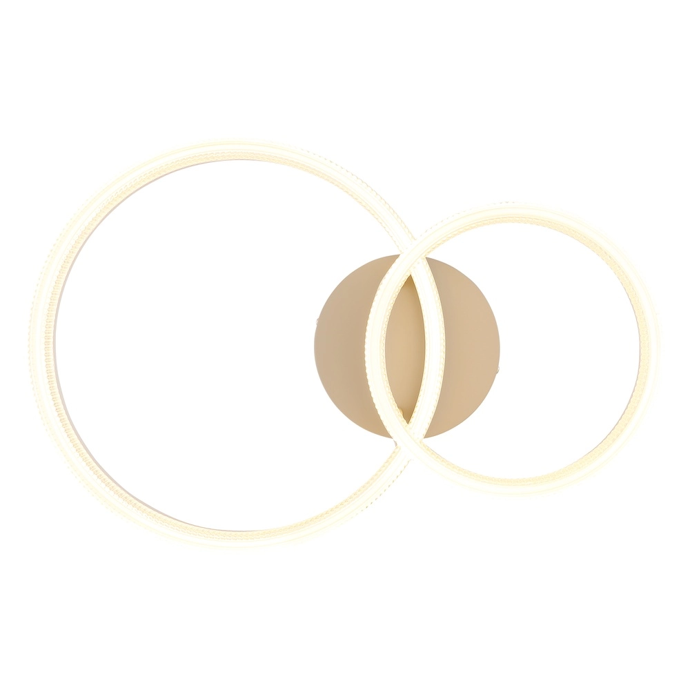 Plafonnier moderne Zara brun sable Globo 9007371573066