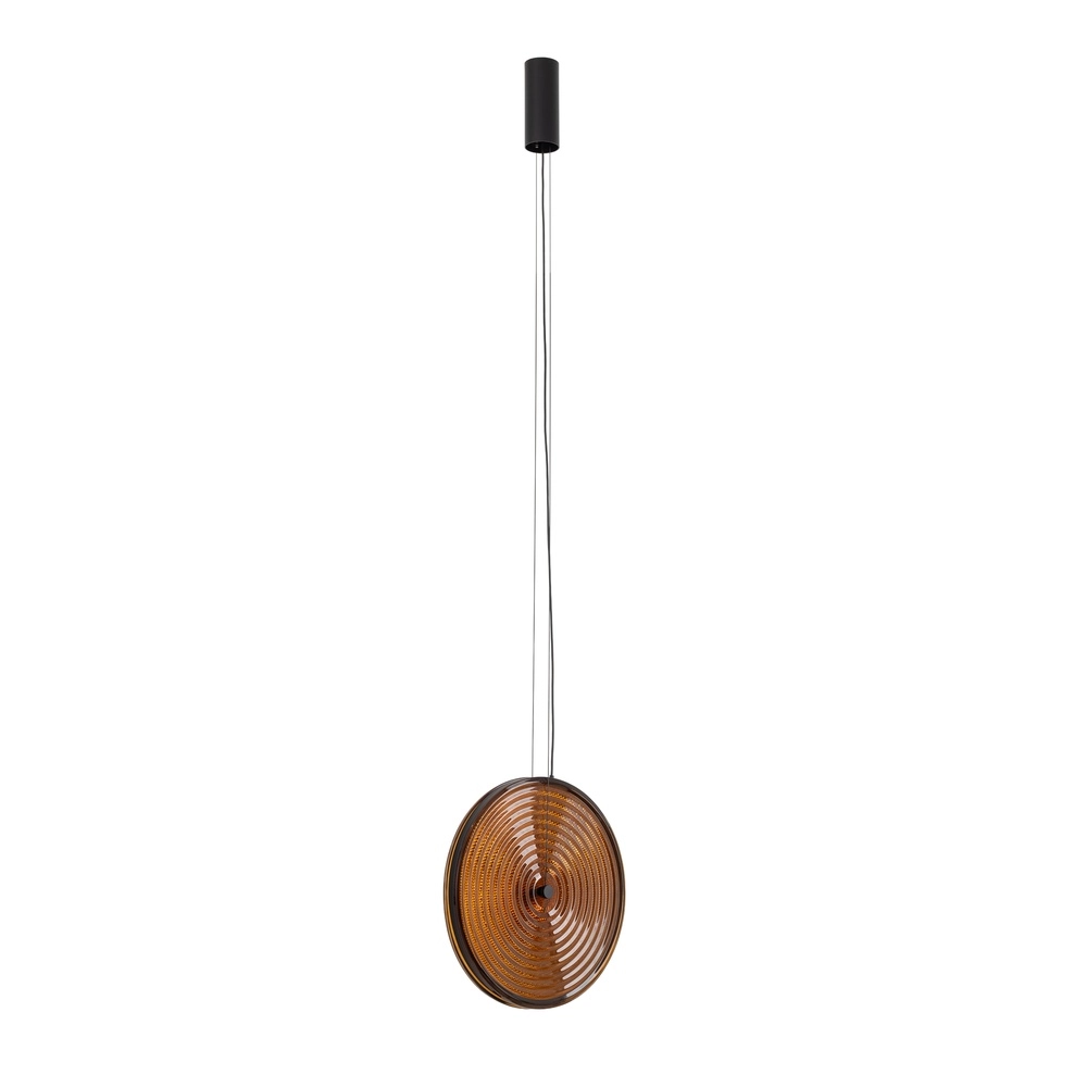Lampe pendante de conception Aura Led Verre ambré Lyora 5903139122337