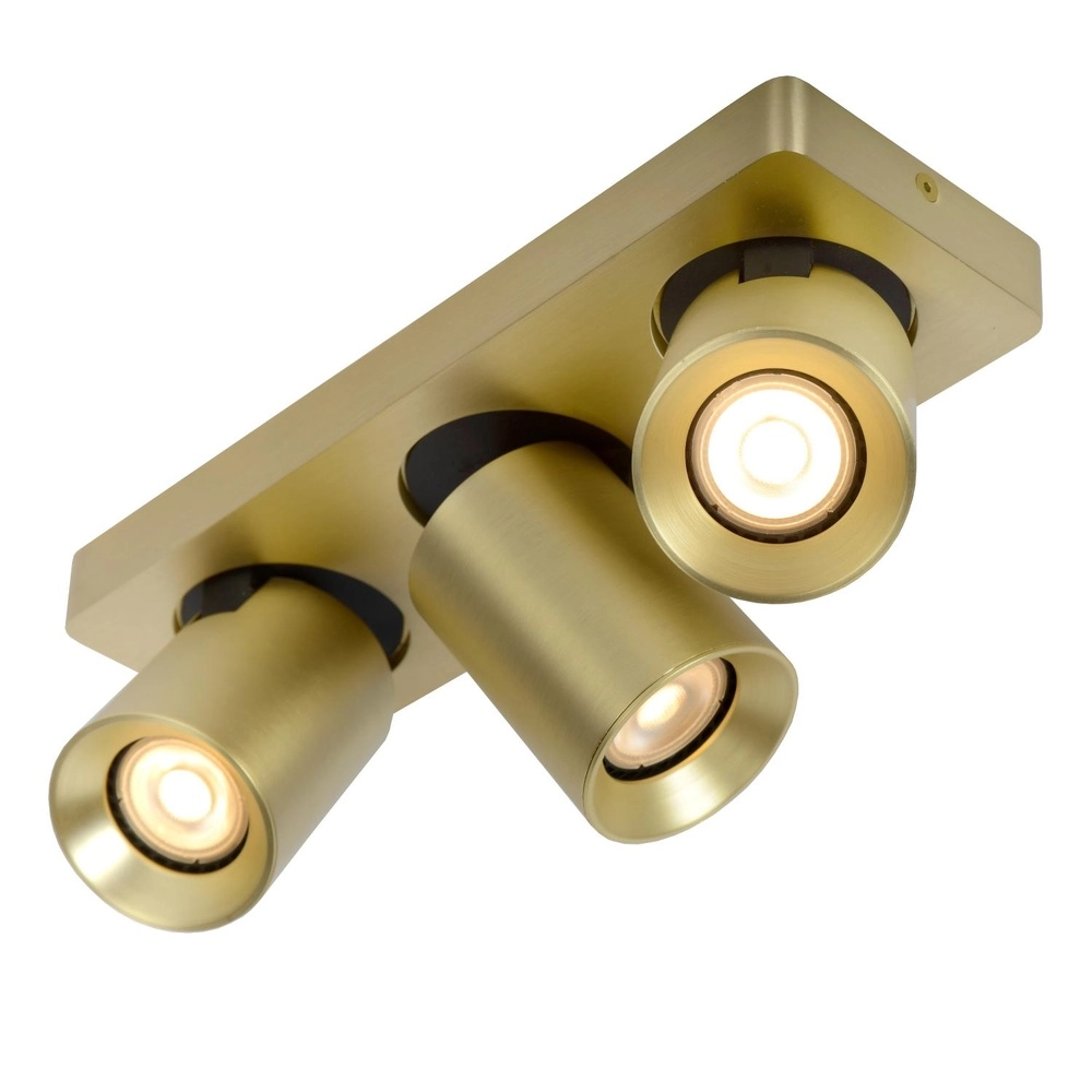 Projecteur de plafond Nigel Or 3 vieux Lucide 5411212092991