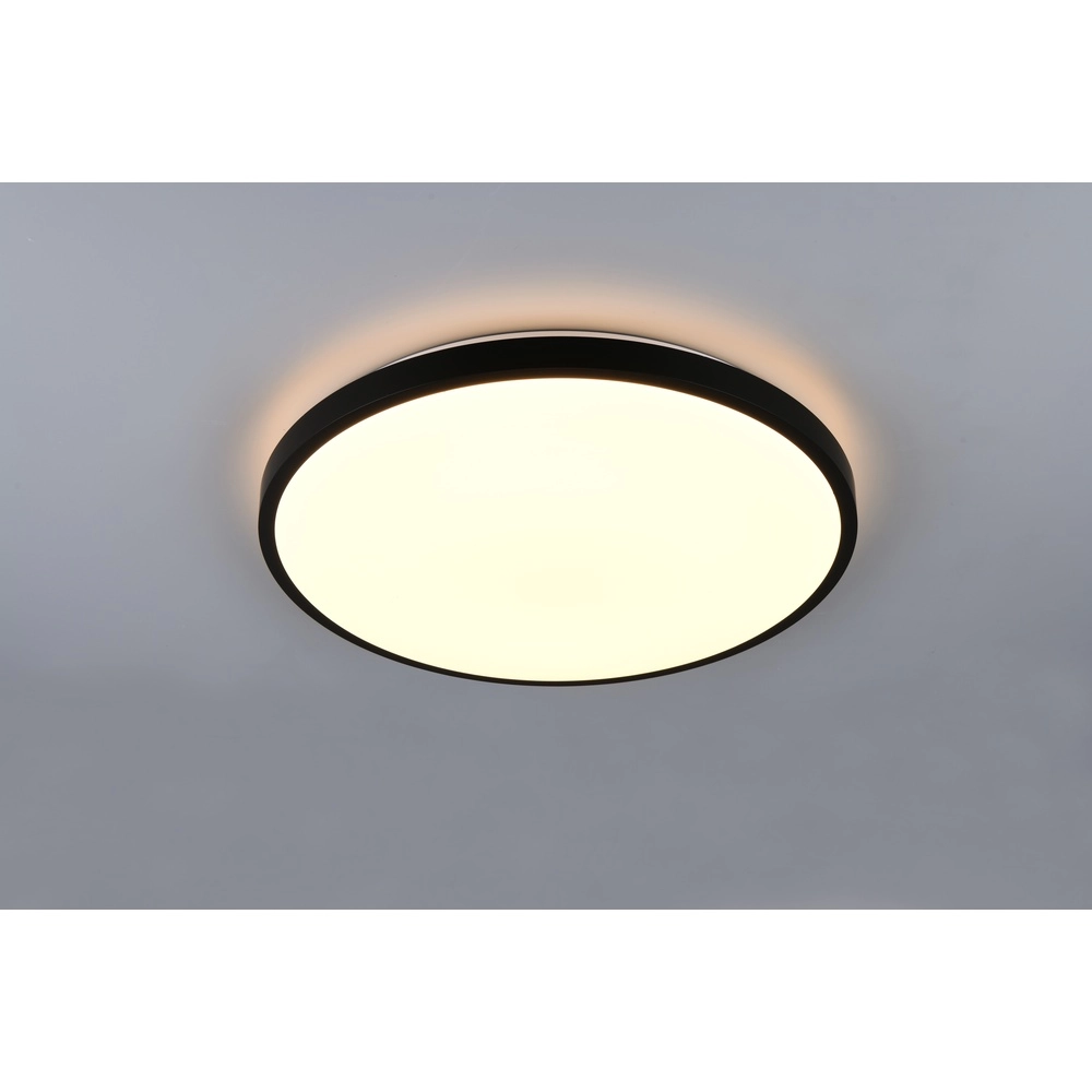 Plafonnier Slope noir Ø 48,5cm Trio 4017807668681