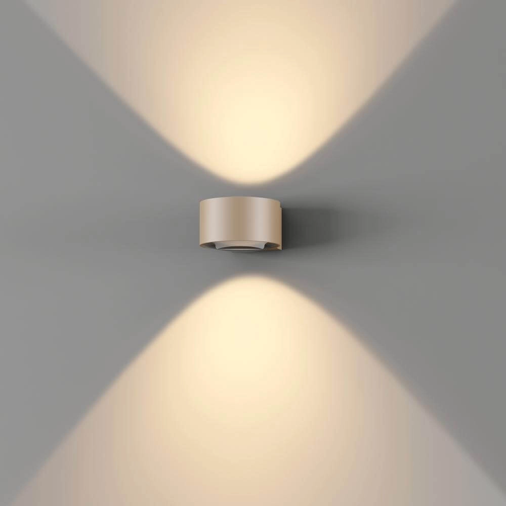 Applique murale unique Hudson champagne Artdelight 8720701100121