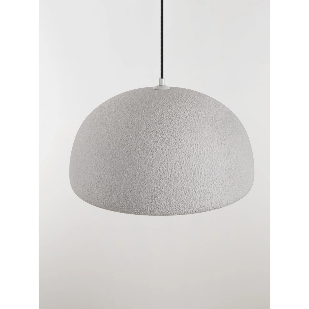 Lampe pendante moderne Davo gris Ø 43cm Lyora 5212017495662
