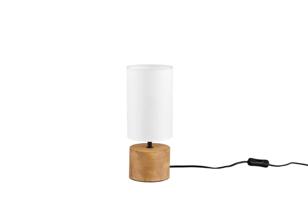 Lampe à poser design Woody avec du bois