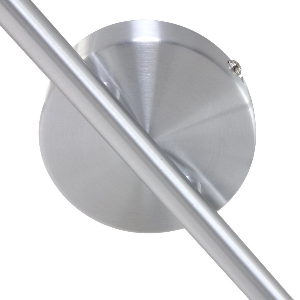 Spot de plafond LED Natasja Led 4 gris clair Steinhauer 8712746112016